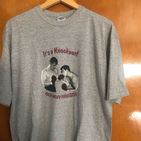 Vintage Boxing Tshirt Mens Large - Picture 1 of 4